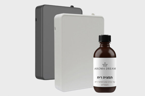 מפיץ ריח חשמלי לבית+ 0.5 ליטר שמן ריח - AromaDream
